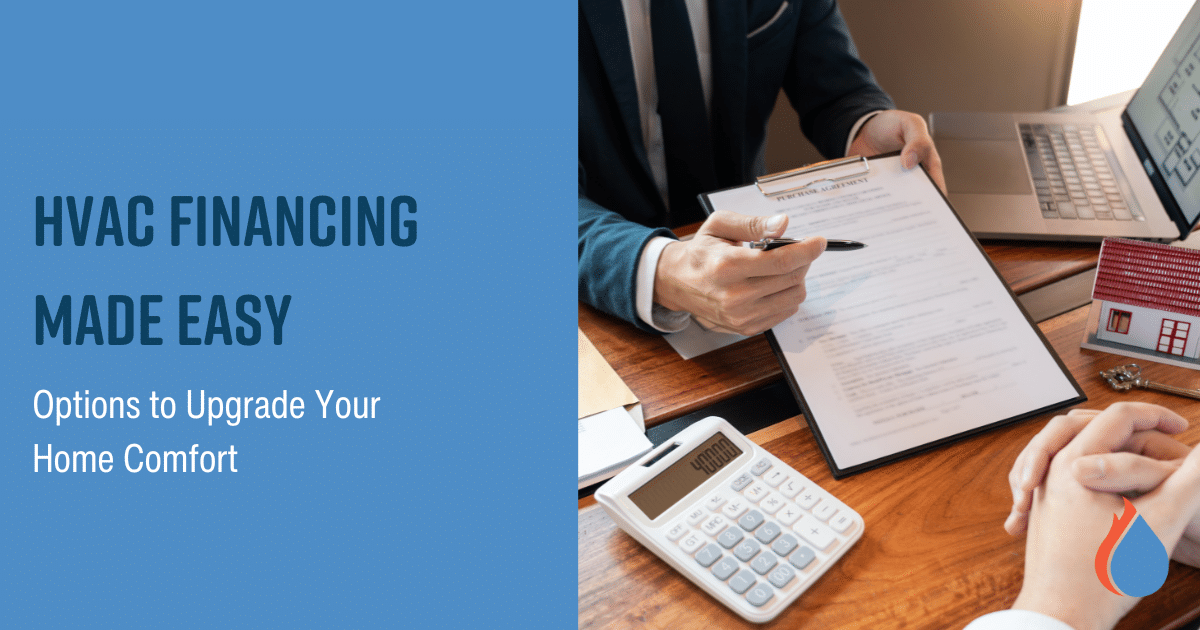 Calculator and man explaining finance paperwork