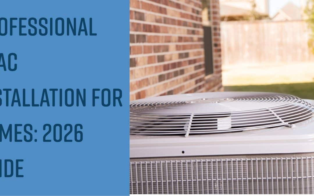 Professional HVAC Installation for Homes: 2026 Guide